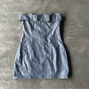 Fashion nova denim mini dress